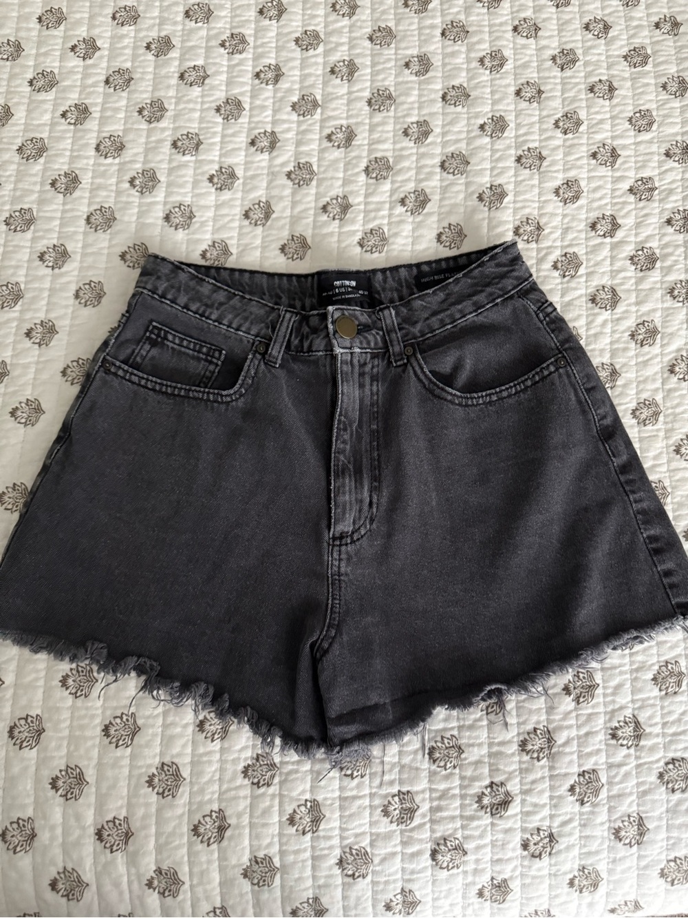 Cotton on denim shorts
